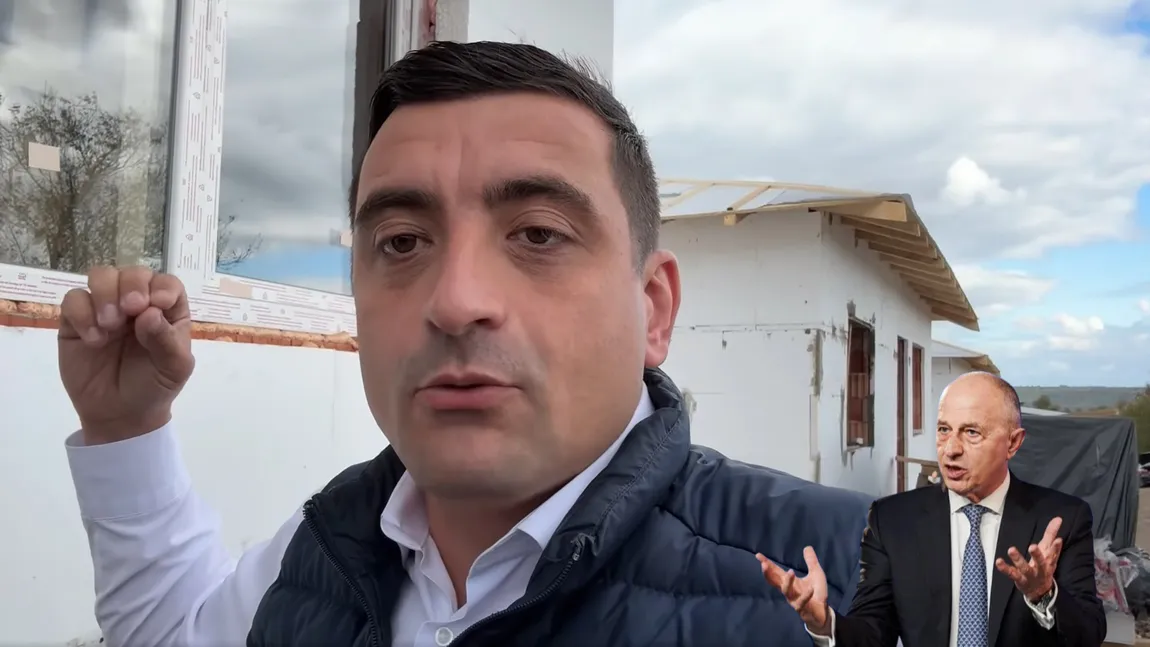 Simion dă de pământ cu Geoană, într-un video despre casele pentru sinistrați: ”Pentru Prostănac, de la Pechea. Vezi? Asta e cărămidă, ăsta e polistiren. Noi ne ținem de cuvânt. Nu suntem escroci cum ești tu”