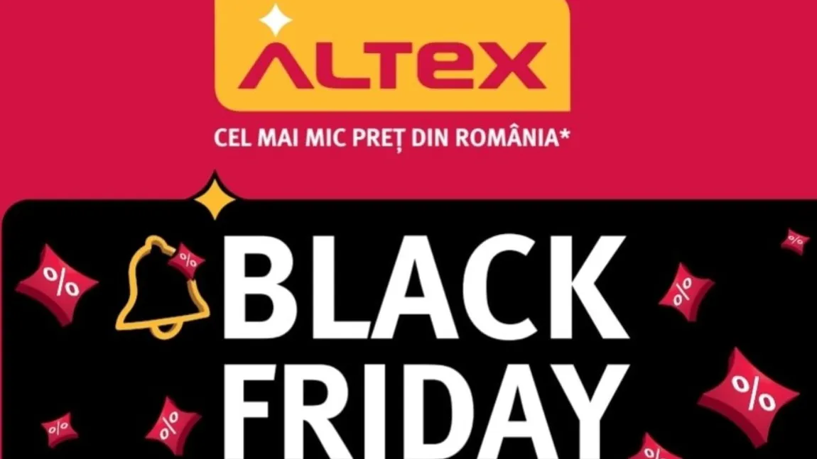 Black Friday de iarnă, reduceri de 50% la Altex în perioada 13 - 19 februarie 2025. Lista produselor cu discount
