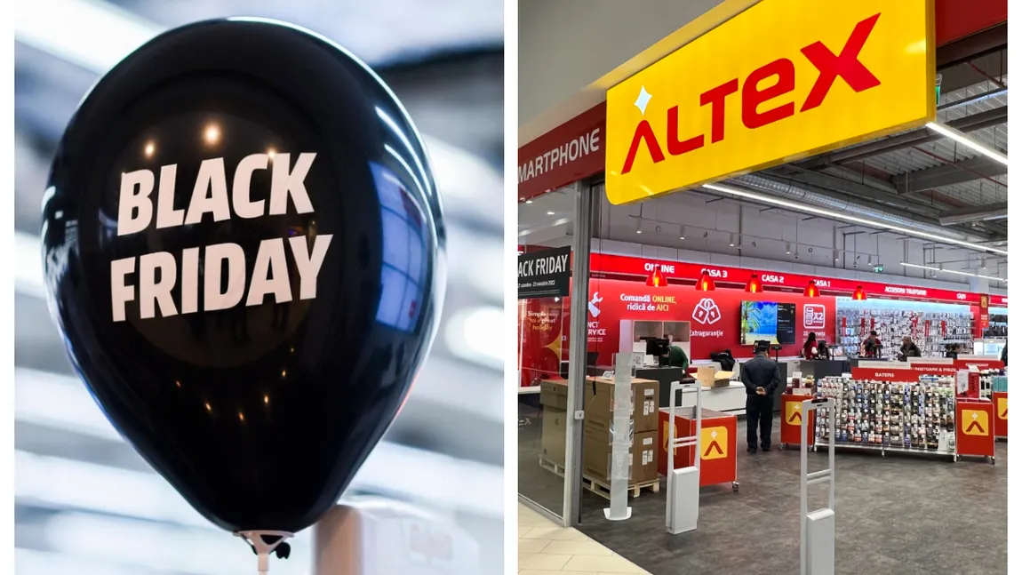Black Friday 2024. Altex anunță când dă startul reducerilor