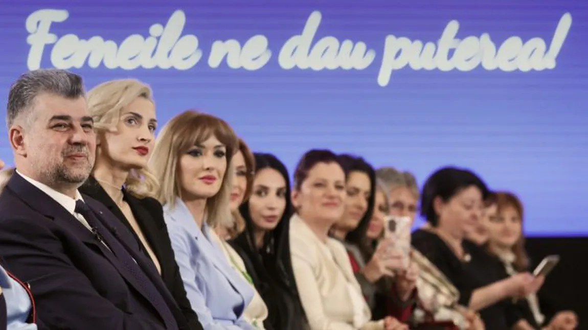 Marcel Ciolacu promite că minimum 30% din viitorii parlamentari ai PSD vor fi femei. 