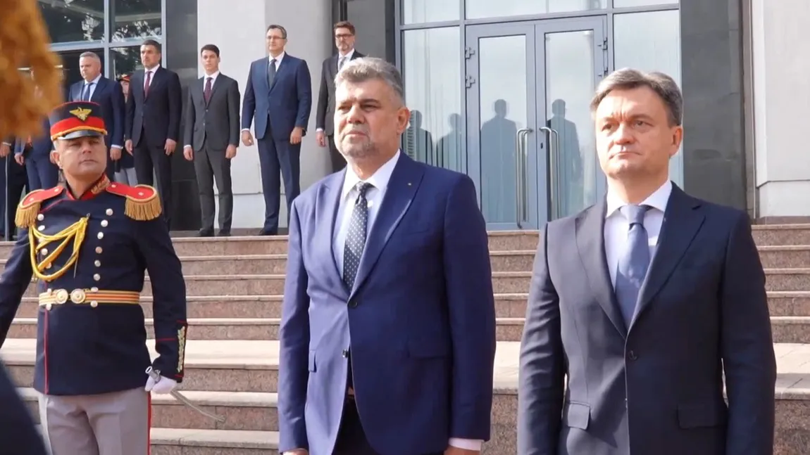 Marcel Ciolacu, în vizită oficială la Chişinău: 