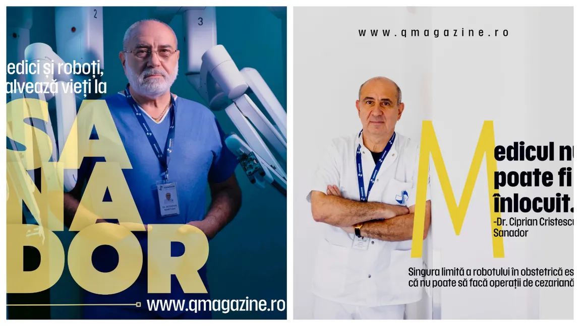 Medici și roboți salvează viețile pacienților. Dr. BOGDAN MARȚIAN: ”Nu putem face această meserie fără suflet. Oricât de bine ne-am cunoaște profesia”
