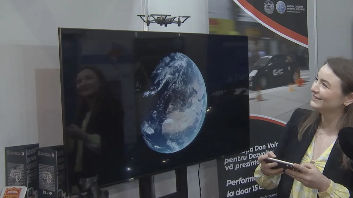 Dronele controlate cu mintea: Inovaţia românească premiată la SAB 2024