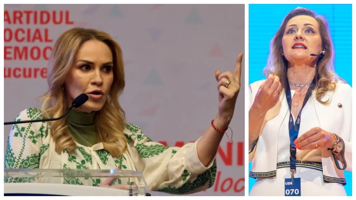 Gabriela Firea dă de pământ cu Elena Lasconi, pentru mesajul cu ”amante care ştiu că sunt înşelate, care îşi mai iau şi o smetie peste ceafă”