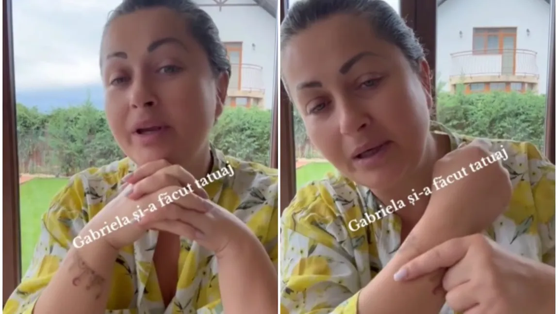 Gabriela Cristea a apărut cu un tatuaj, iar fanii au luat foc: 