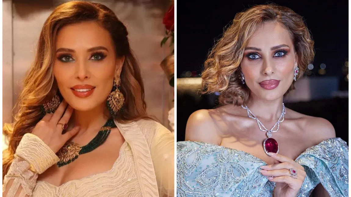 Iulia Vântur, apariție de senzație la Oscarurile din India. Românca a strălucit, la propriu, cu rochia sa spectaculoasă