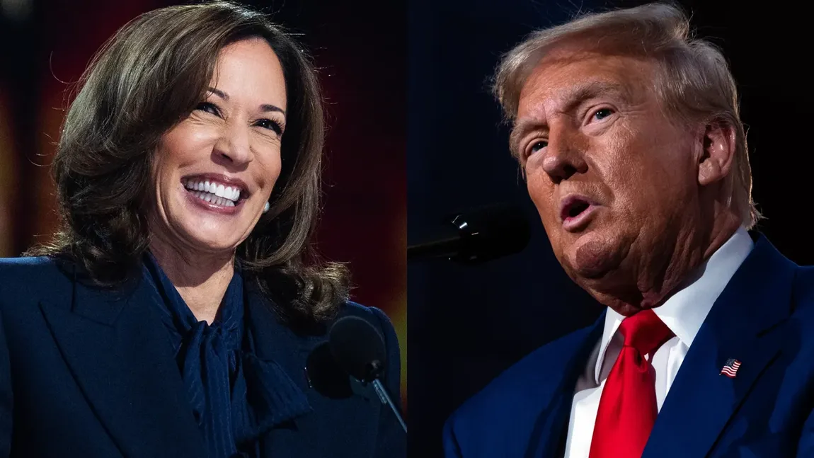 Kamala Harris, la trei procente în fața lui Trump într-un sondaj NY Times. Actuala vicepreședintă ar fi susținută de 9% dintre republicani