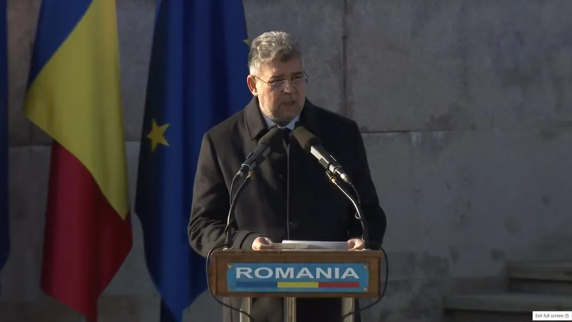Ciolacu, la ceremonia de Ziua Armatei: ”România nu va fi atrasă în niciun război”. Premierul anunță noi investiții pentru modernizarea Armatei