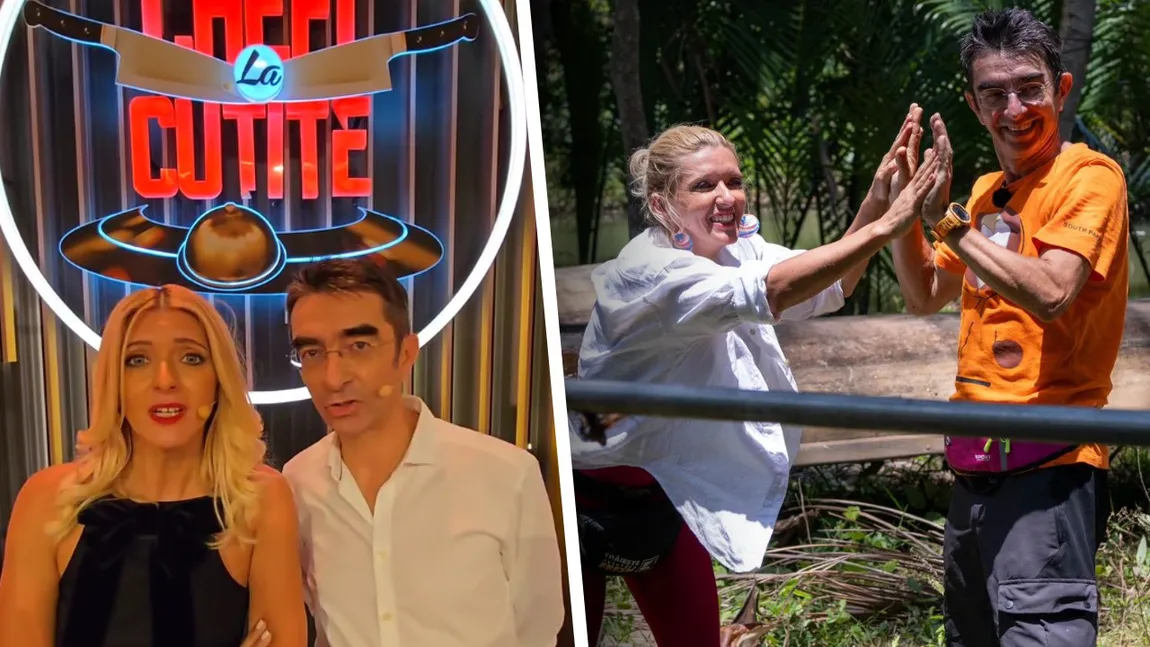 Mihai Găinușă și Oana Paraschiv, noile vedete Antena 1. După participarea la Asia Express, și-au încercat norocul la Chefi la Cuțite: „Poate pe undeva ne potrivim”