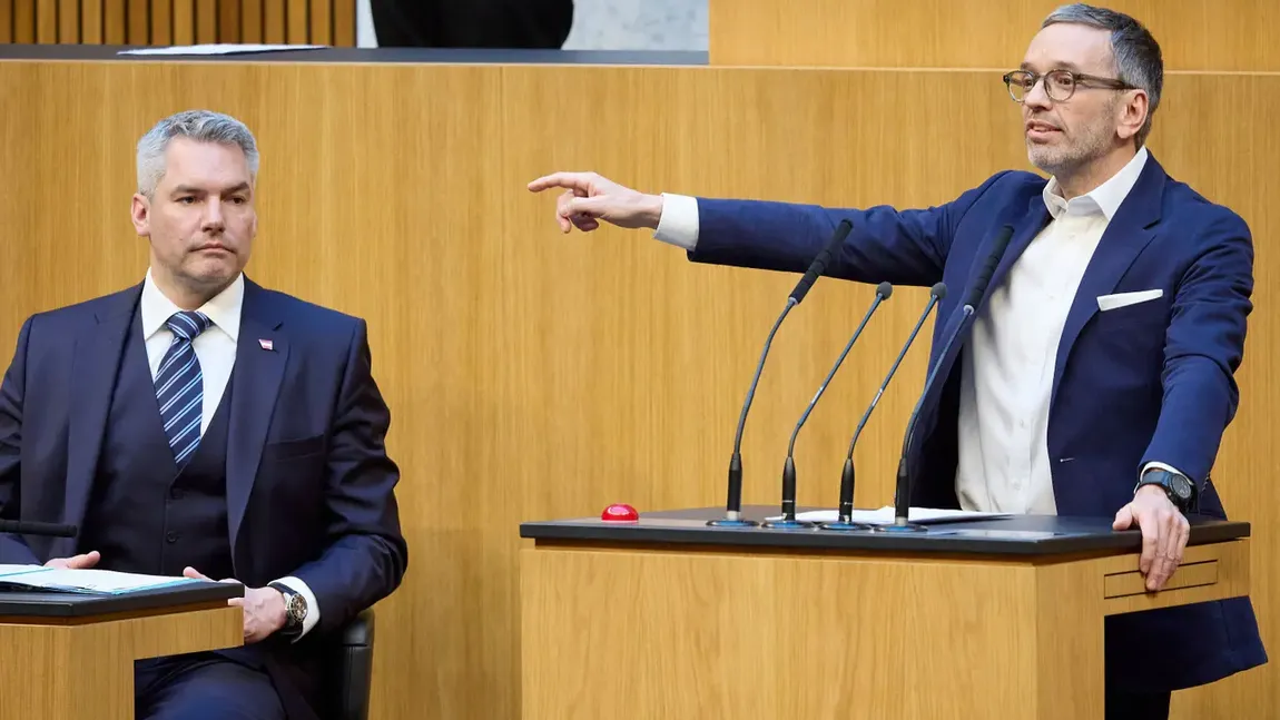 Nehammer refuză propunerea președintelui Austriei de a forma noul guvern și îi cere șefului statului să îl desemneze pe liderul extremei drepte, câștigătorul alegerilor legislative