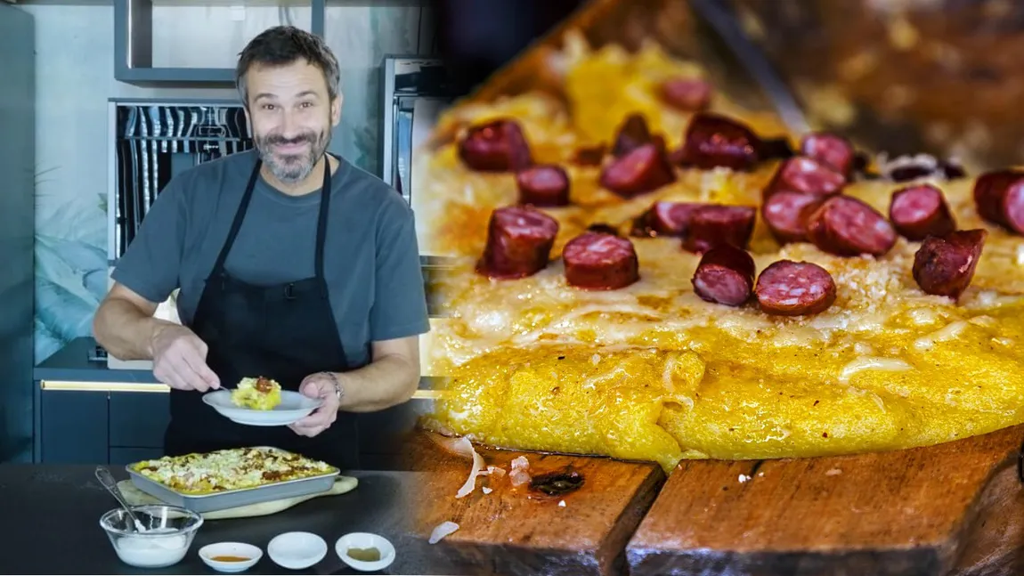 Cât te costă să te delectezi cu un meniu cu supă, mămăligă cu brânză și desert la pensiunea lui Nicolai Tand