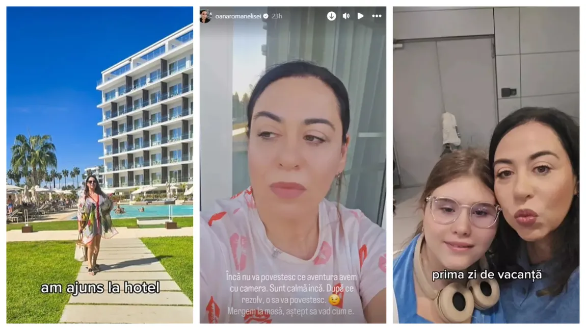Oana Roman a făcut scandal şi în vacanța în Cipru. Ce s-a întâmplat la hotel