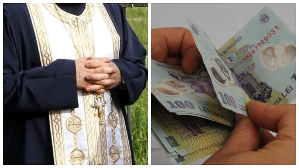 Un preot din București a uitat mii de lei pe capota unei mașini. O familie venită în pelerinaj la Sfântul Dimitrie i-a înapoiat banii