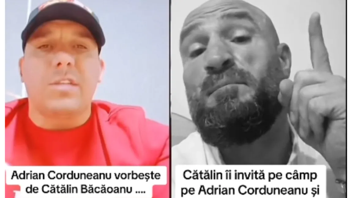 Scandal în lumea interlopă. Adrian Corduneanu și Cătălin Băcăoanu se amenință pe internet: 