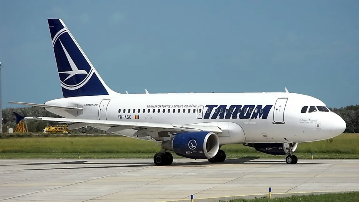 Avion TAROM, reținut la sol în Amsterdam de o firmă de recuperare a compensațiilor