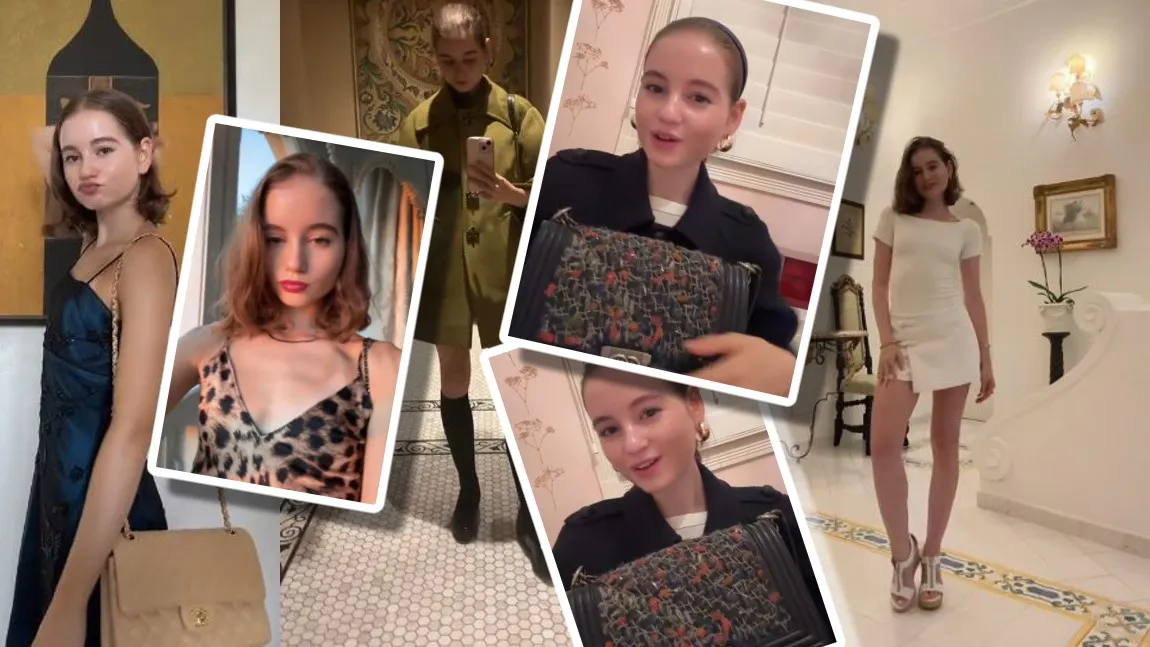 Irina Columbeanu duce o viață de lux în America. Fiica lui Irinel s-a afișat cu o geantă de brand, extrem de scumpă