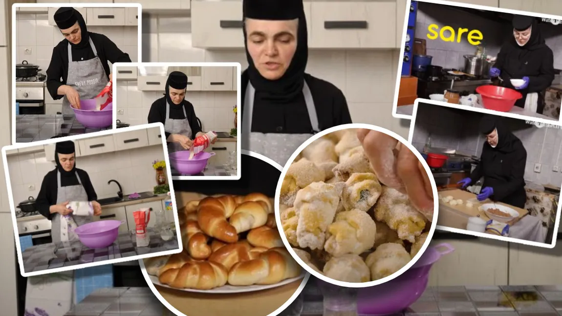 Cornulețe de post mănăstirești. Secretul maicii Tecla de la Mănăstirea Văratec pentru un desert fraged și aromat