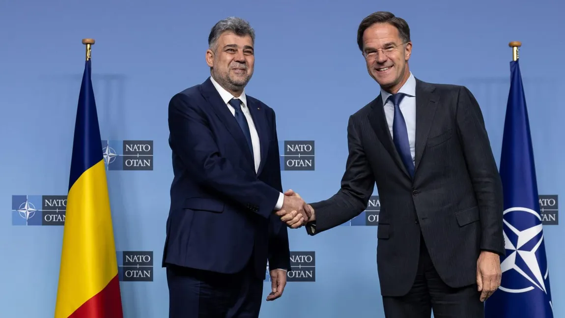 Premierul Ciolacu, mesaj ferm la întâlnirea cu șeful NATO despre întărirea rolului Alianței în România