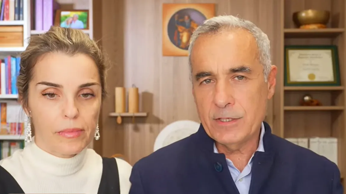 Călin Georgescu şi soţia, live pe Facebook: 