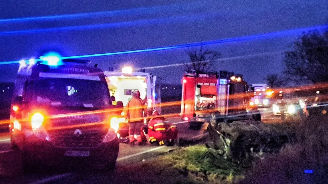 Accident deosebit de grav pe E85: trei persoane și-au pierdut viața, alte șase au fost rănite