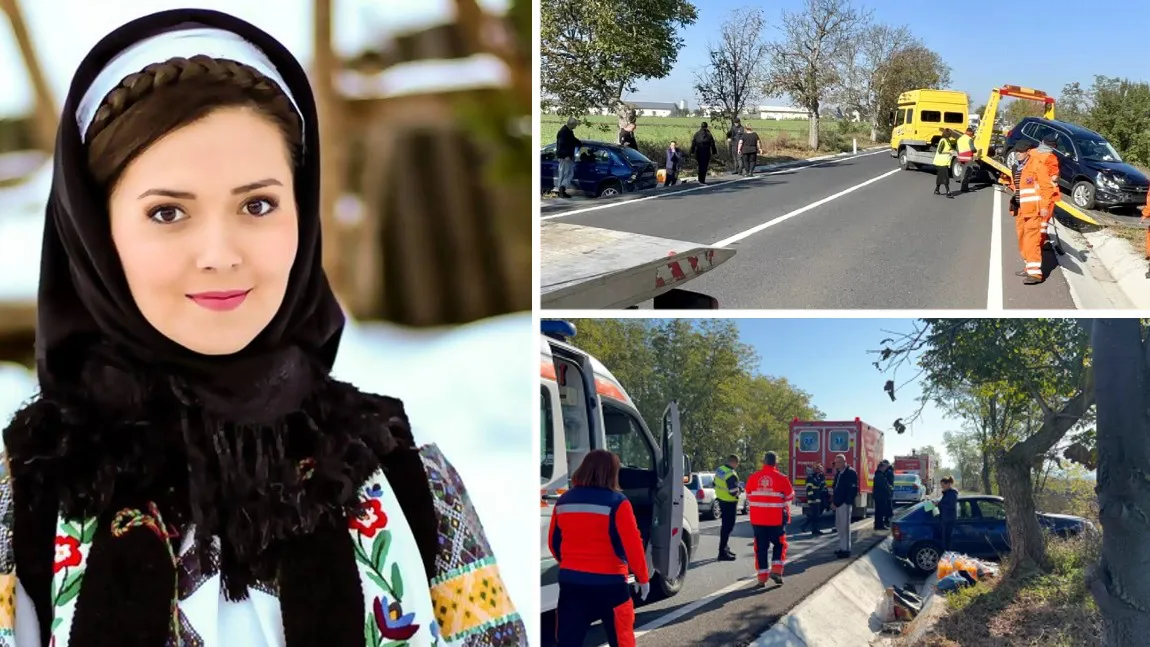 Cunoscută artistă de muzică populară, implicată într-un grav accident de circulație. Victimele mergeau la o înmormântare