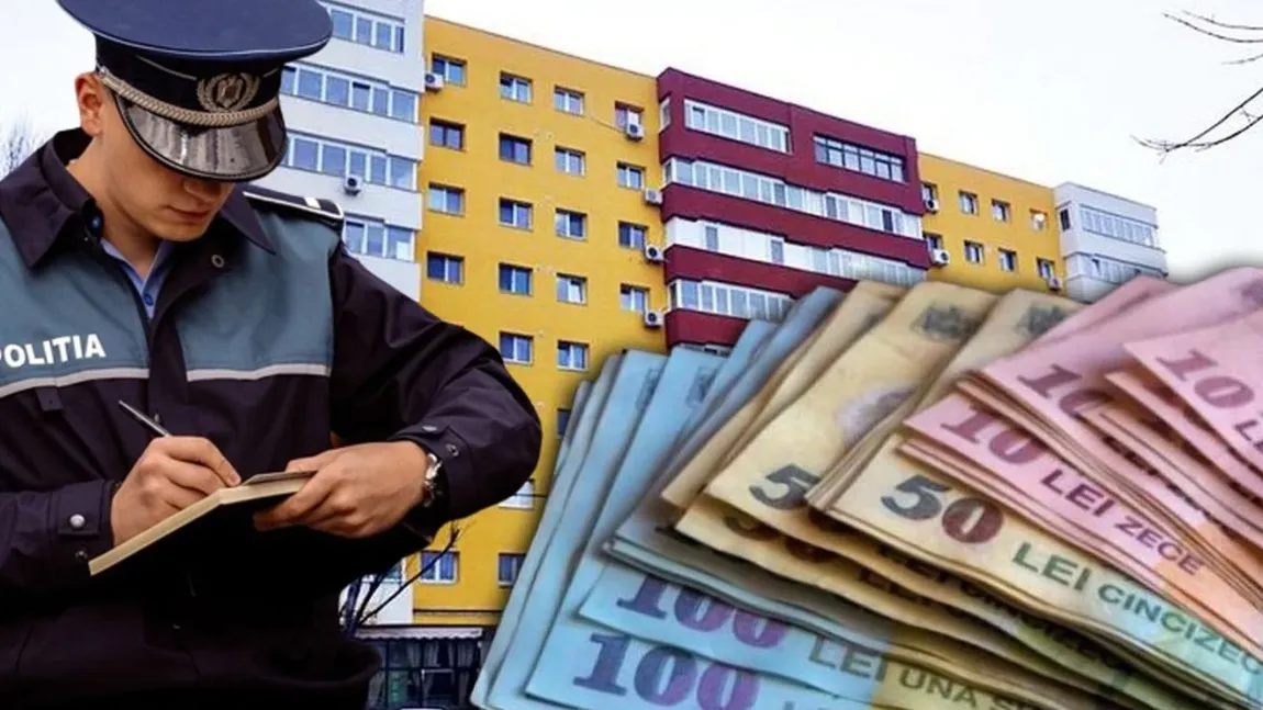 AMENZI usturătoare pentru românii care stau la bloc şi încalcă această regulă. Sumele se dublează în cazul firmelor