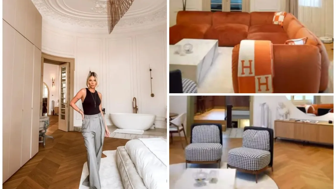 Ana Baniciu și-a terminat de renovat casa. Arată ca un conac: are perne Hermes, iar unii pereți au fost înlocuiți cu panouri din sticlă