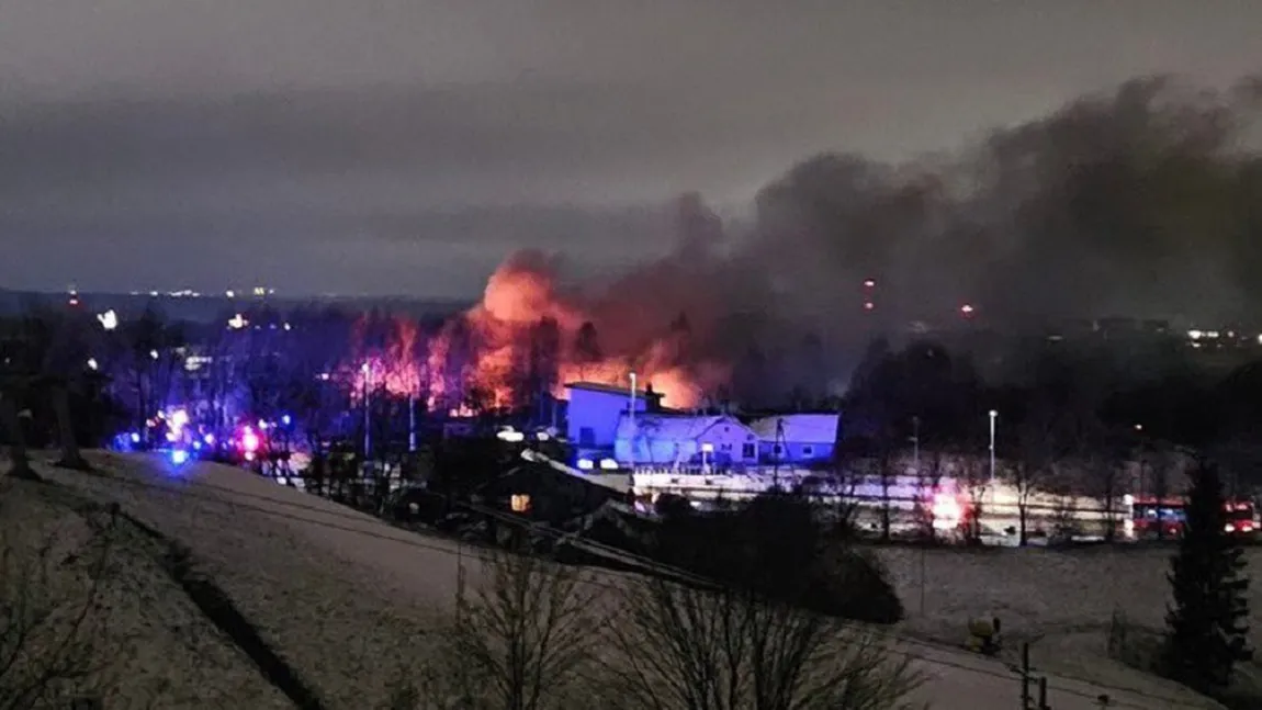 Un avion s-a prăbușit lângă aeroportul din Vilnius, într-o zonă rezidențială. O persoană a murit