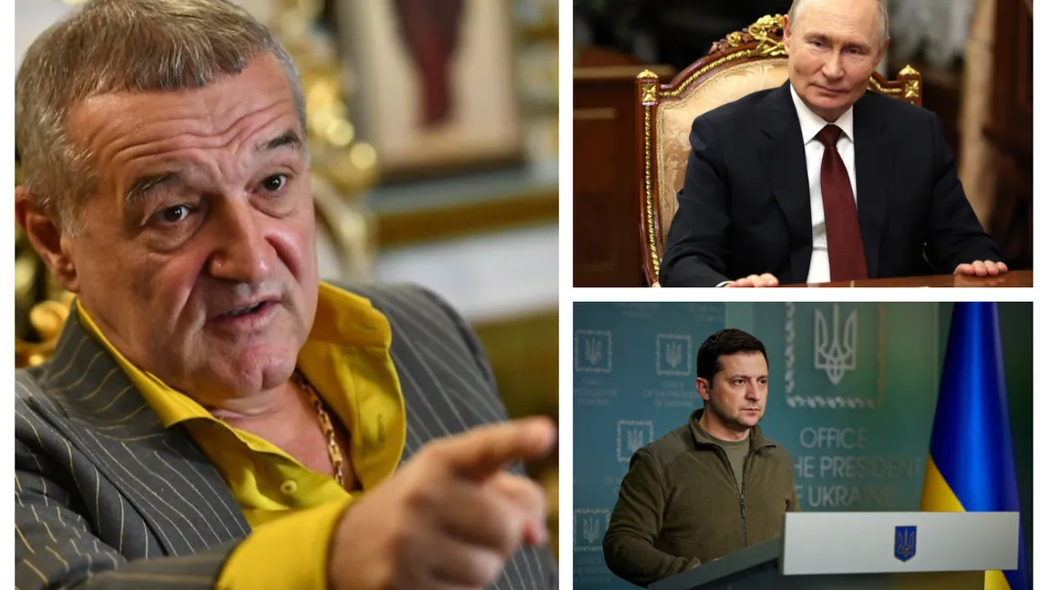 Gigi Becali, anunțul momentului despre războiul dintre Ucraina și Rusia: Se va semna pacea la București