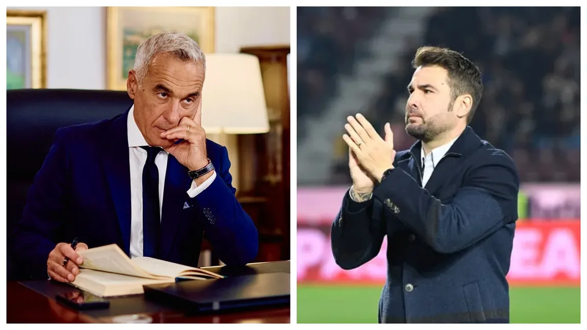 Adrian Mutu joacă în echipa lui Călin Georgescu. 
