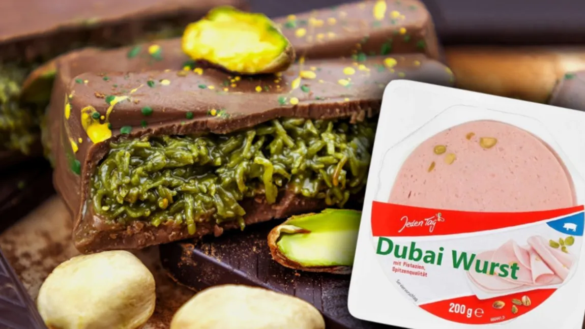 Ciocolata e „expirată”! Cârnatul Dubai este noul simbol al exclusivității, adorat de cei cuprinși de febra luxului