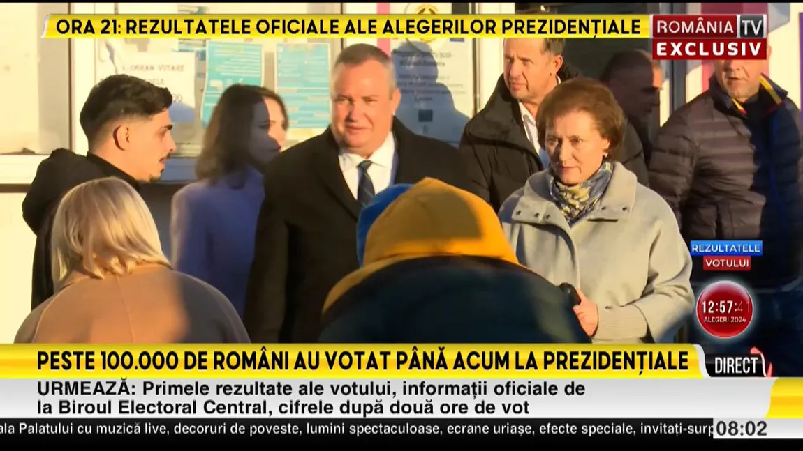 Alegeri România 2024: Nicolae Ciucă, la vot alături de soție: Am votat util pentru acel candidat care poate să reprezinte toate aceste valori ale democraţiei româneşti