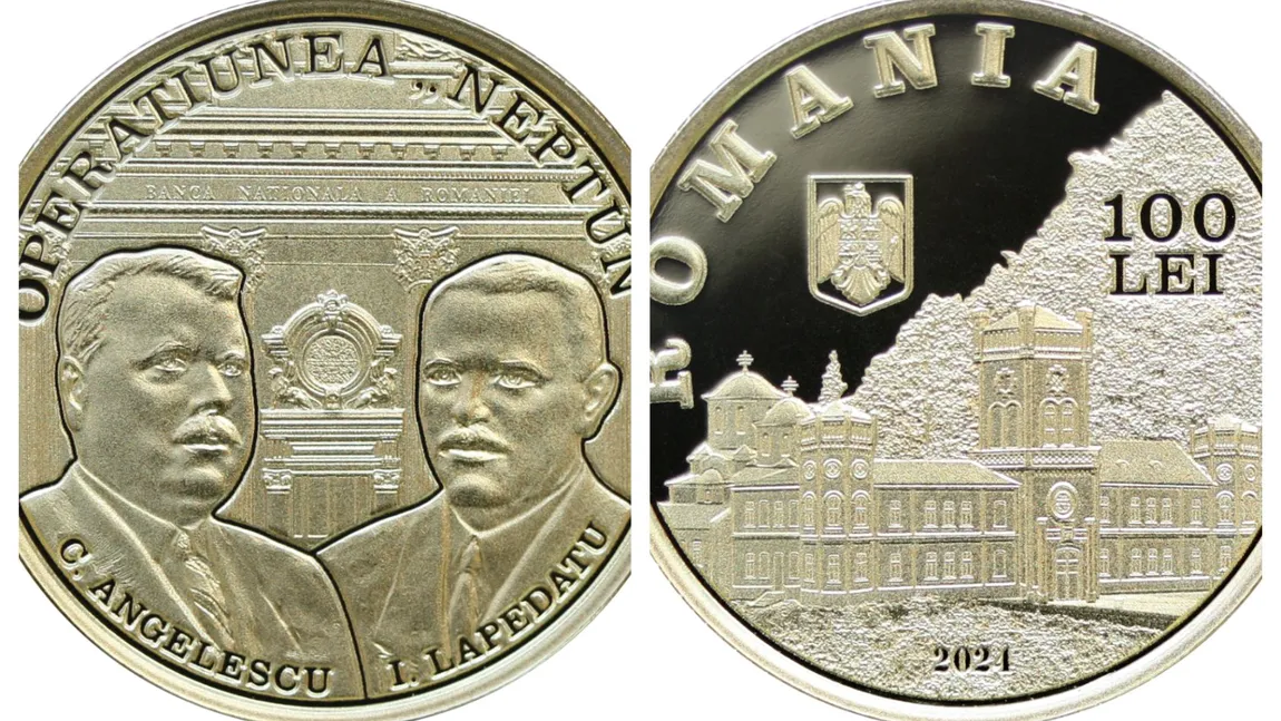 Se schimbă banii! BNR pune în circulaţie monede de aur de 100 de lei. Tirajul este doar de 5.000 de piese