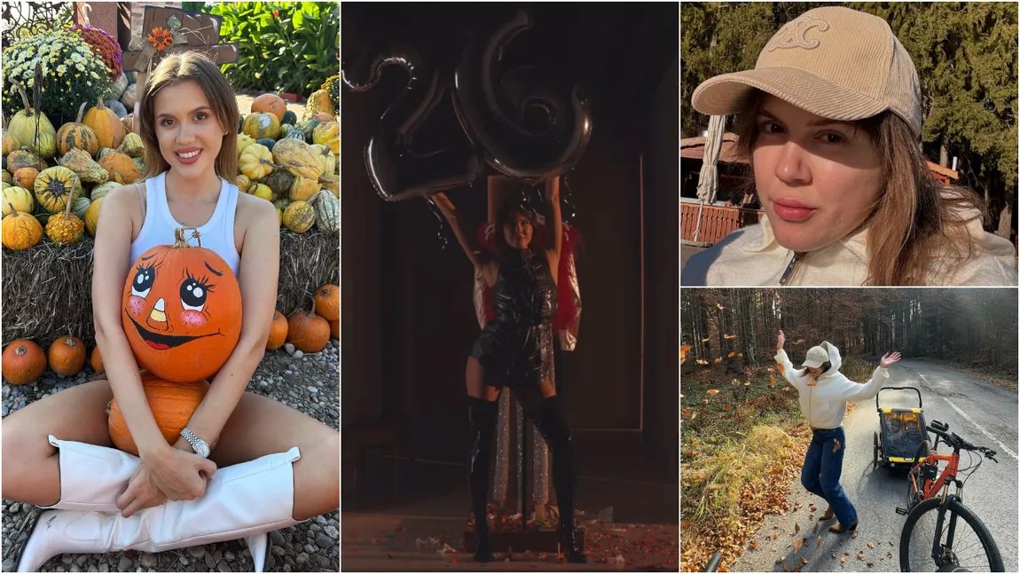 Emily Burghelea, clipe de panică în mijlocul pădurii, din cauza urșilor. Ce a pățit influencerița de ziua ei