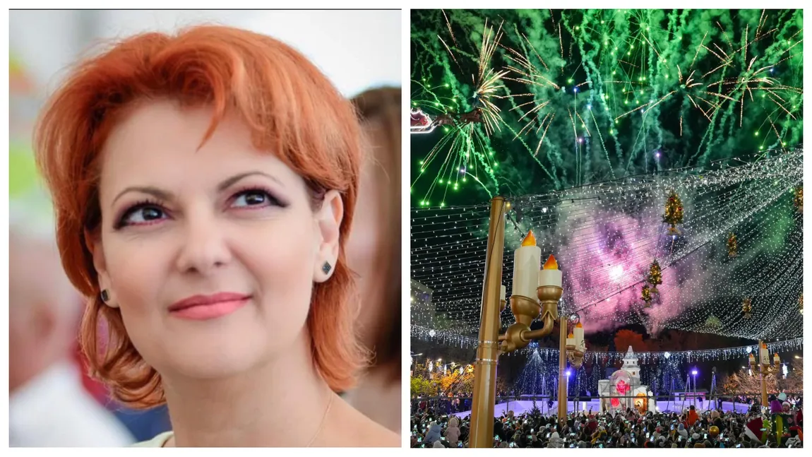 Lia Olguța Vasilescu îi invită pe români să voteze târgul de Crăciun din Craiova pentru premiul de „Cel mai frumos târg de Crăciun din Europa”