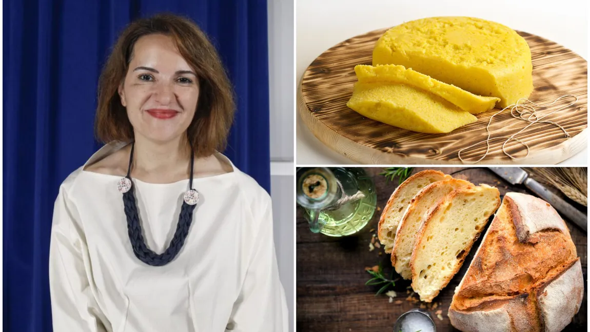 Mămăliga sau pâinea îngrașă mai mult? Ce spune medicul nutriționist Tania Fântănă: 