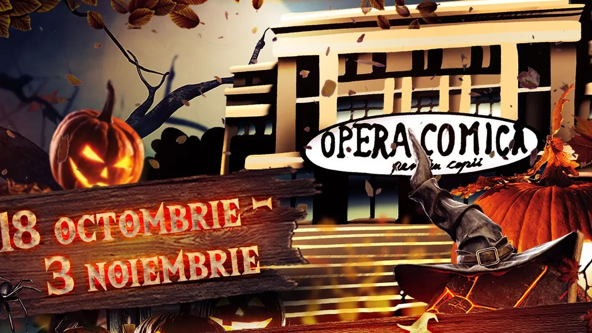 50.000 de participanți au intrat în atmosfera Târgului Vrăjitoarelor la Opera Comică pentru Copii