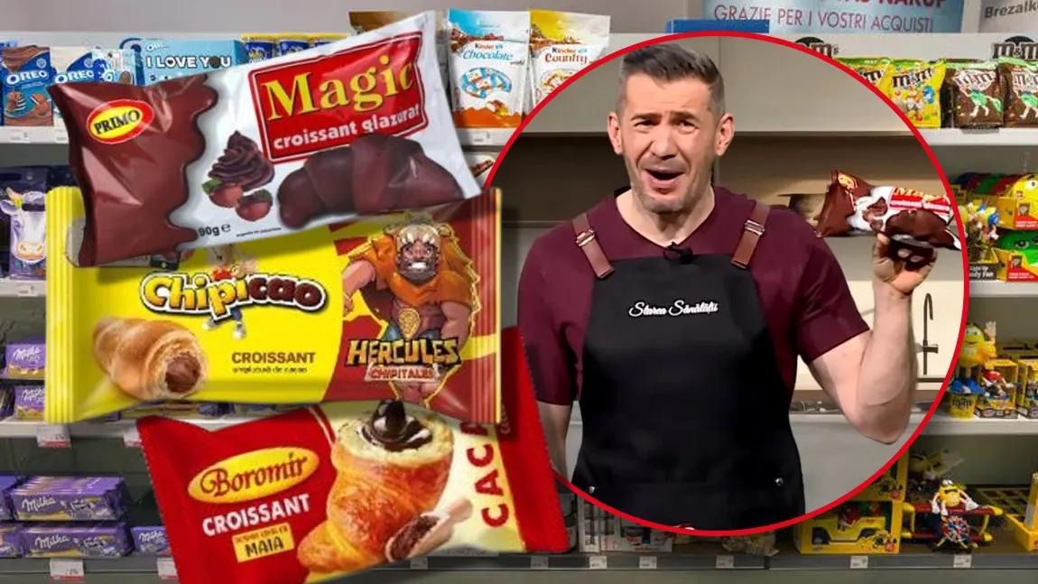 Din ce sunt făcute cornurile cu ciocolată din supermarket. Dragoș Pătraru: ”Cea mai mare nenorocire posibilă din lume”