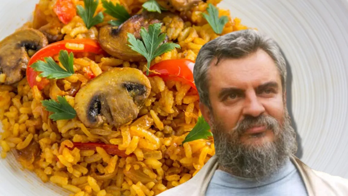 Pilaf de post, rețeta lui Radu Anton Roman