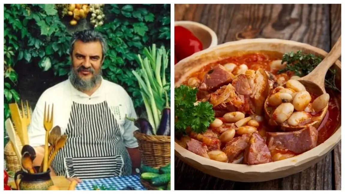 Rețetă tradițională de fasole cu ciolan, semnată de Radu Anton Roman, pentru 1 Decembrie. Care este secretul gustului autentic românesc