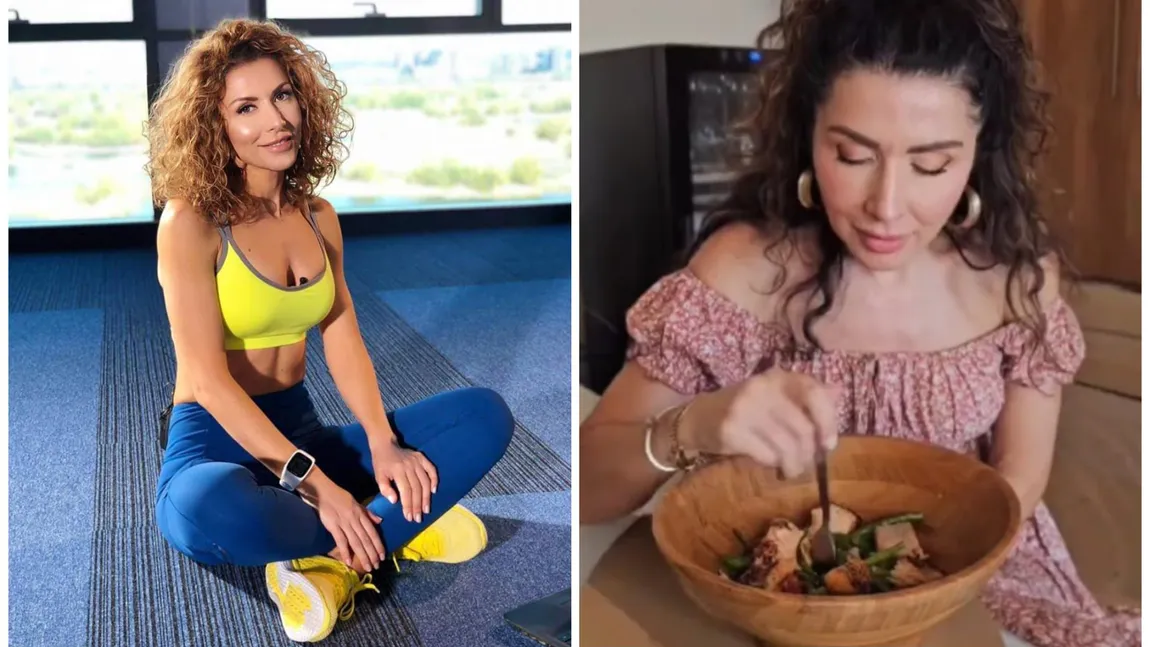Salată caldă cu fasole verde si somon. Reteța a fost împărtășită de Carmen Brumă: 