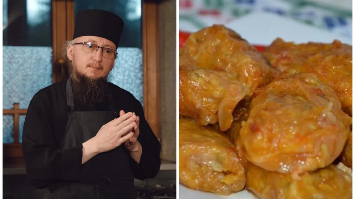 Sarmale cu seitan și nuci, rețetă dezvăluită de părintele Silvan de la Mănăstirea Sihastria. Este potrivită și pentru cei care țin post