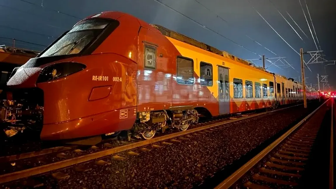 UPDATE Explicaţiile producătorului după ce trenul electric Alstom n-a plecat din Gara de Nord din cauza unor 