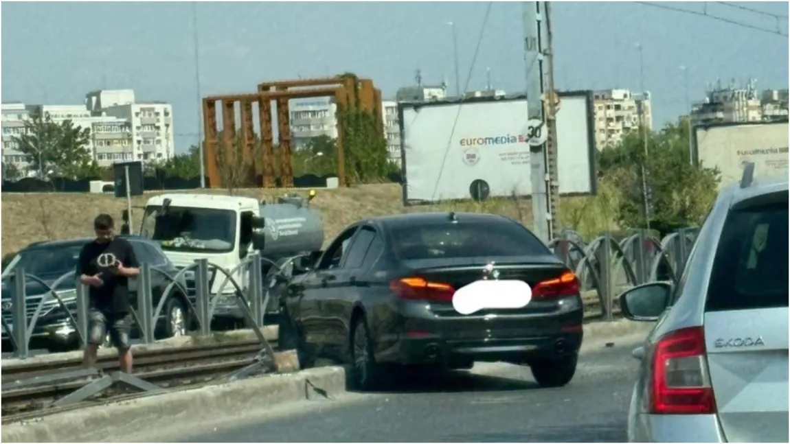 STB, gata să meargă la proces cu șoferul care a blocat cu un BMW circulația pe linia 41