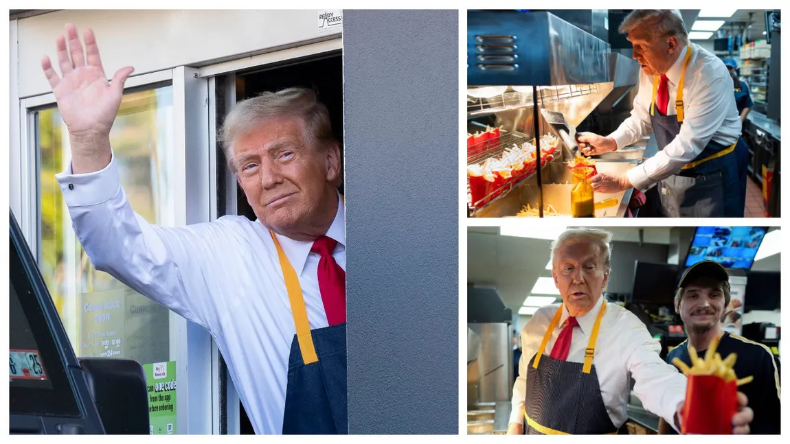 După câștigarea alegerilor, Donald Trump și-a dat „demisia” de la McDonald's: „Mă angajez să asigur o tranziție lină”