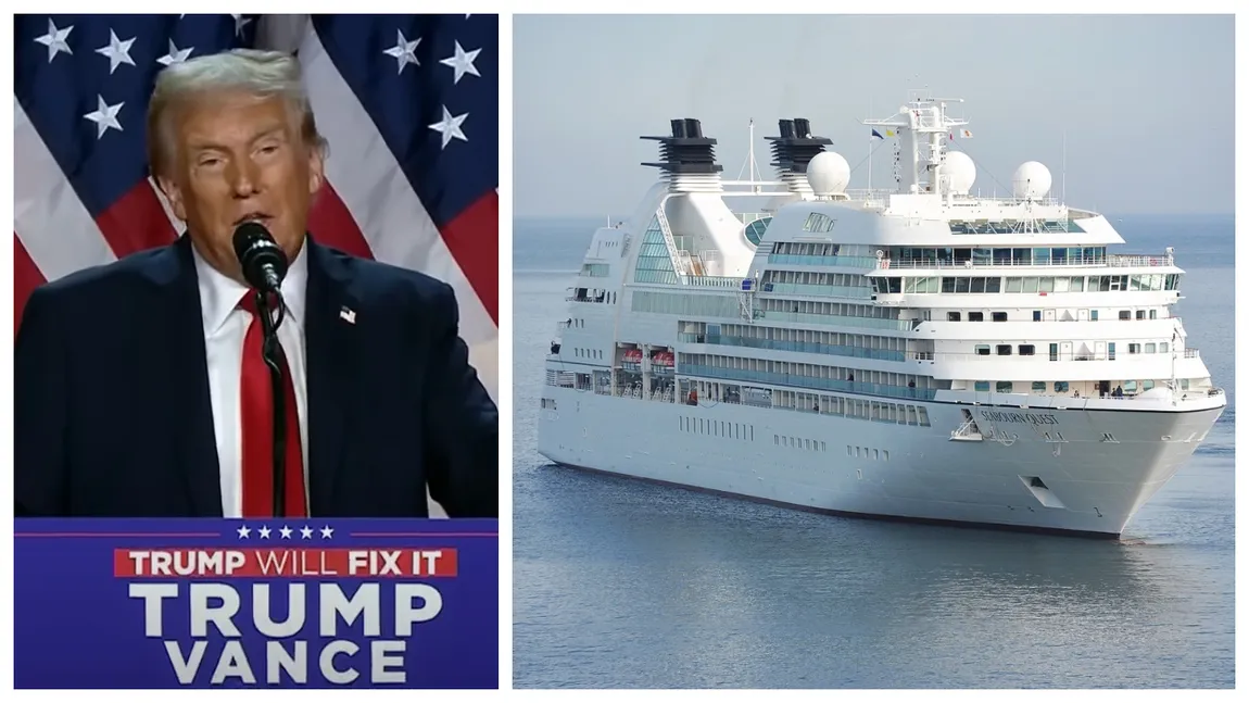 O companie de nave de croazieră oferă o excursie de 4 ani americanilor, cât mandatul lui Donald Trump după victoria acestuia în alegeri