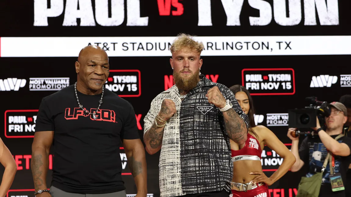 VIDEO Mike Tyson vs Jake Paul cel mai aşteptat meci de box al anului. La ce oră are loc gala şi unde poate fi văzută lupta