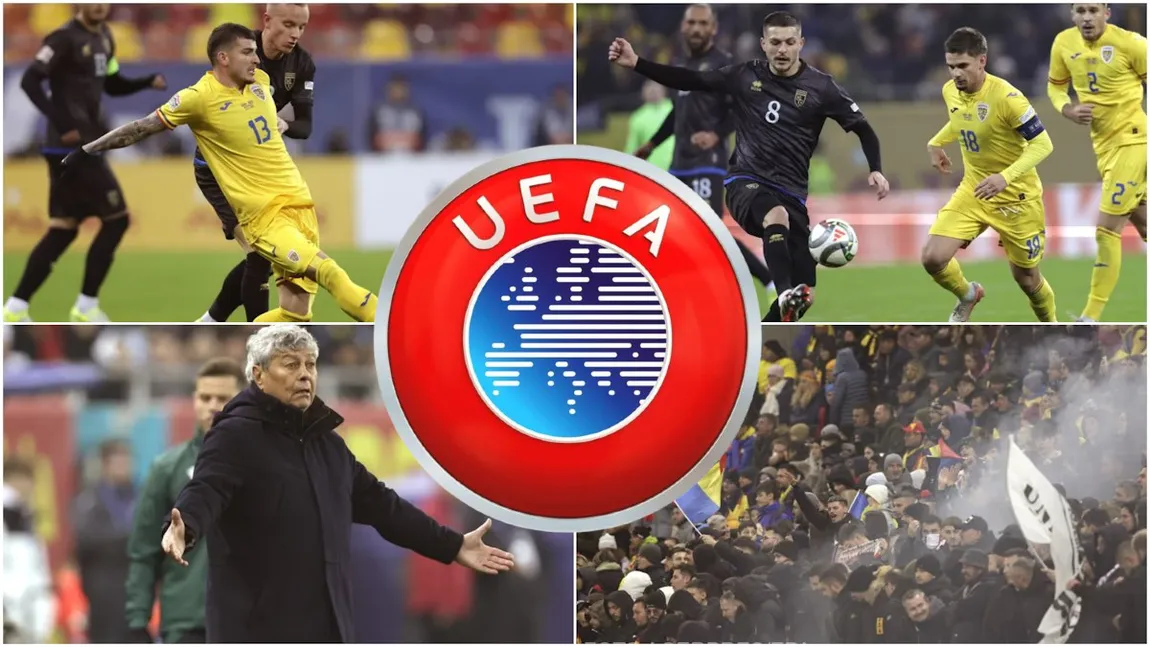 UEFA a făcut anunţul oficial după evenimentele de la meciul România - Kosovo. Sunt doi inculpaţi!