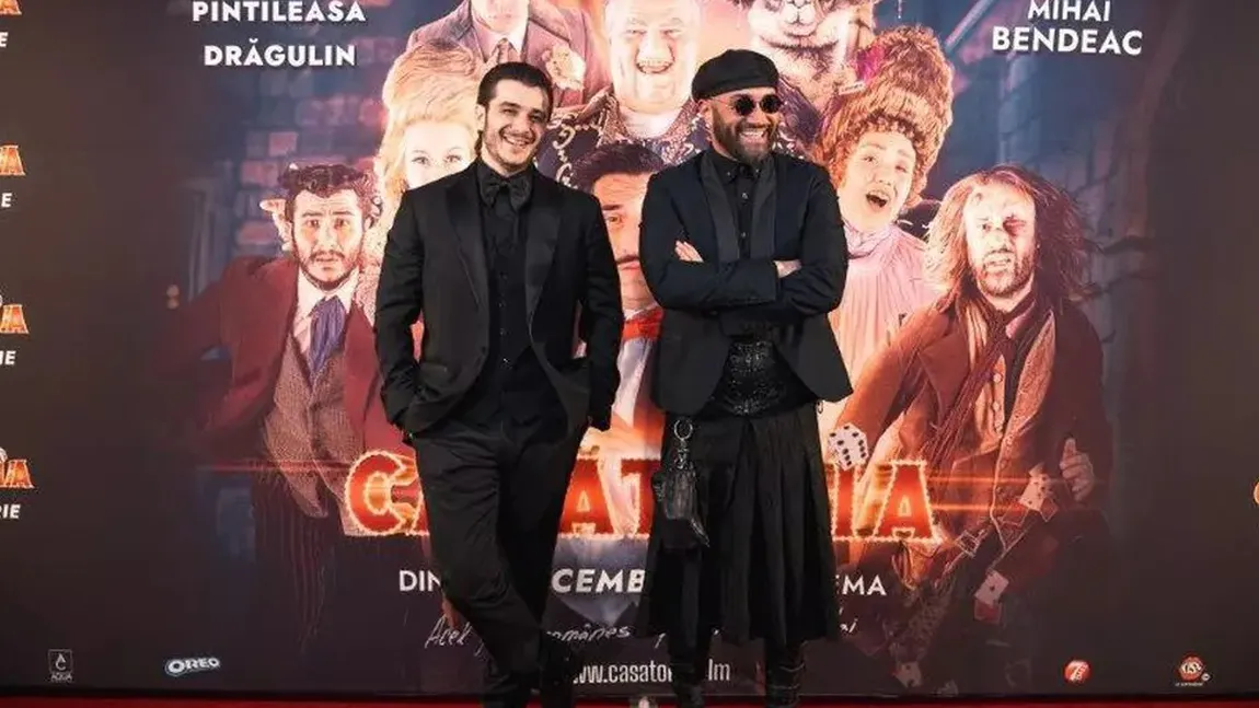 Mihai Bendeac, în fustă la premiera filmului său. Ținuta actorului a atras toate privirile. Cine s-a ocupat de imaginea lui