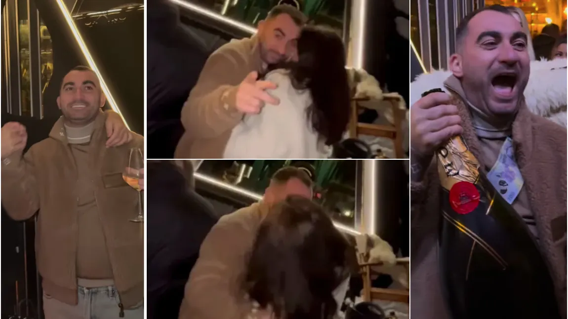 Pescobar a sărbătorit Ziua Națională cu săruturi pasionale și îmbrățișări pătimașe. Cine este tânăra care l-a făcut s-o uite pe mama copilului